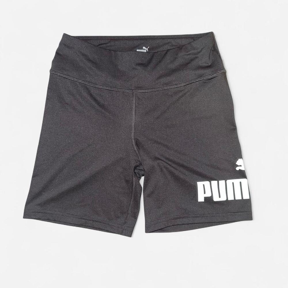 Black Puma Cycling Biker Shorts Medium